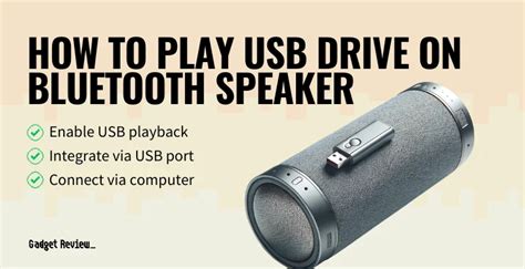 How to Play Music from a USB Stick on a Speaker: A Comprehensive Guide