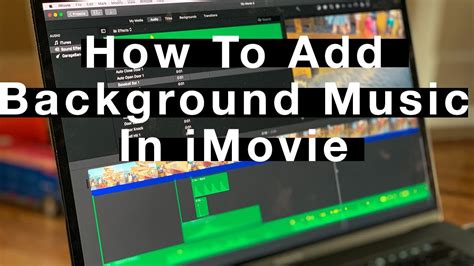 how to use music in imovie and explore the impact of background music on our emotions